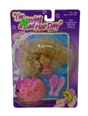 Mel Appel 1994 I'm Having A Bad Hair Day Blonde Doll No 2800