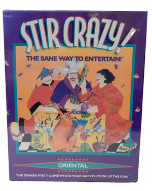 Stir Crazy! Oriental Dinner Party Game ~ Guests Cook SEALED