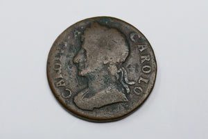 Great Britain 1675 Charles II Farthing 1/4 Penny Copper Coin