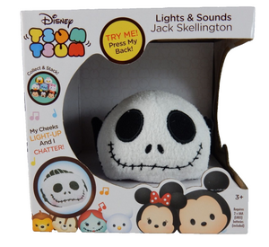 Disney Tsum Tsum Nightmare Before Christmas Lights and Sounds Jack Plush NEW