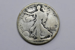 U.S Mint 1917-P Walking Liberty Half Dollar 1/2 Dollar Silver Coin