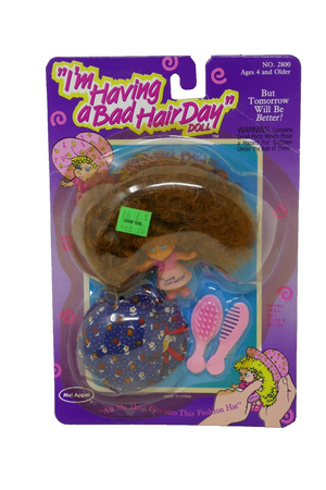 Mel Appel 1994 I'm Having A Bad Hair Day Doll No 2800 SEALED