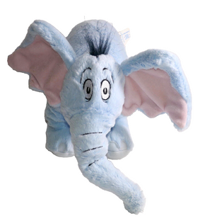 Kohl's Cares Dr. Seuss Horton Hears A Who Elephant 10" Plush Stuffed Toy