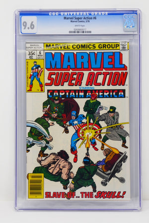 Marvel Comics 1978 Marvel Super Action #6 CGC 9.6 Near Mint +