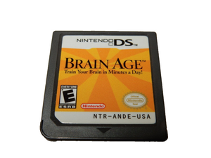 Brain Age: Train Your Brain in Minutes a Day (Nintendo DS) CARTRIDGE ONLY