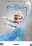Disney FROZEN Blu-Ray + DVD + Digital HD Movie Club Exclusive Sleeve SEALED