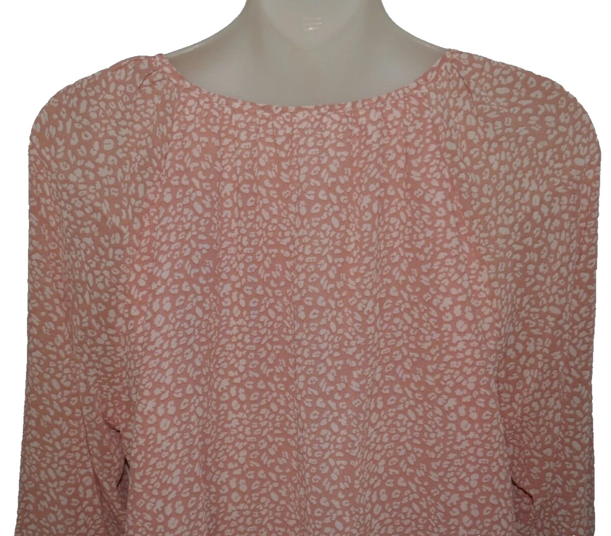 Women Boho Floral Print V Neck Long Puff Sleeve XL Blouse Shirts