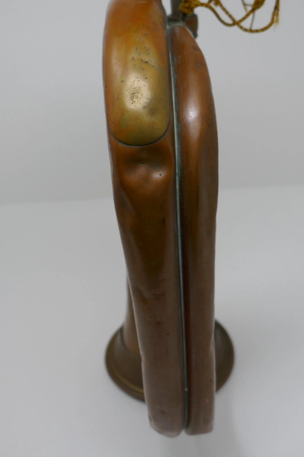 Antique British Canadian Military Duty Bugle A.K.A. M1855 by Beare & Son RARE