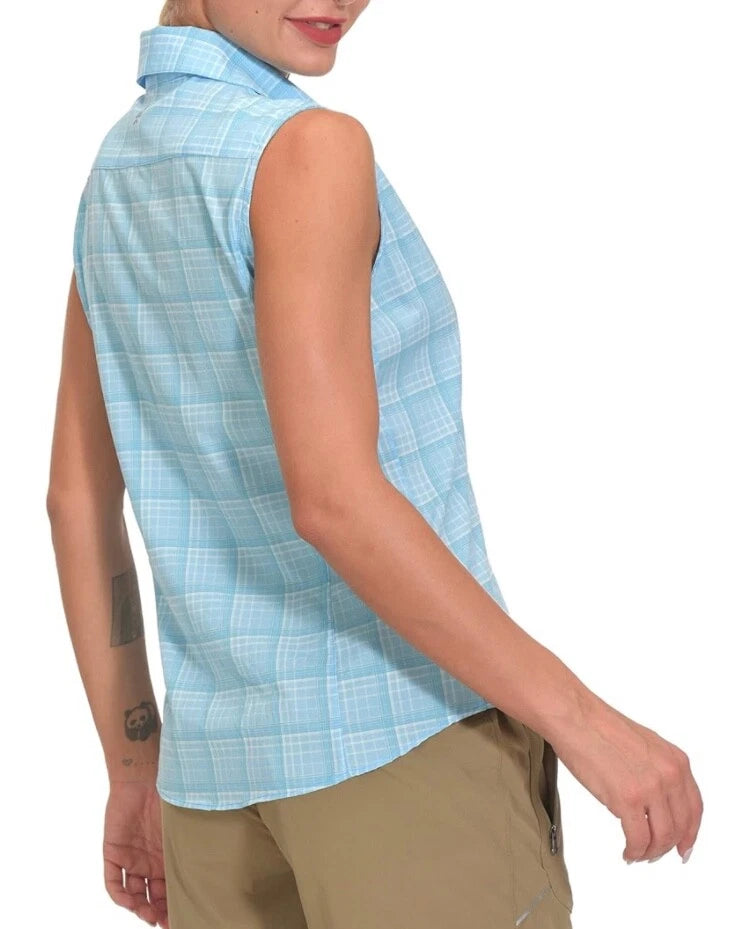 Little Donkey Andy Women’s Quick-Dry Sleeveless Shirt NWT