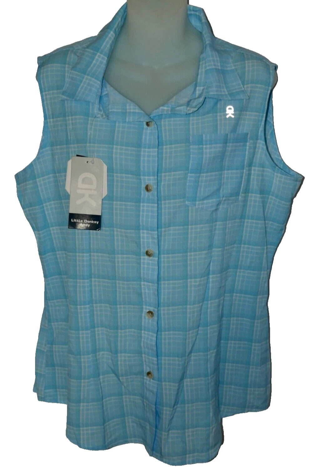 Little Donkey Andy Women’s Quick-Dry Sleeveless Shirt NWT