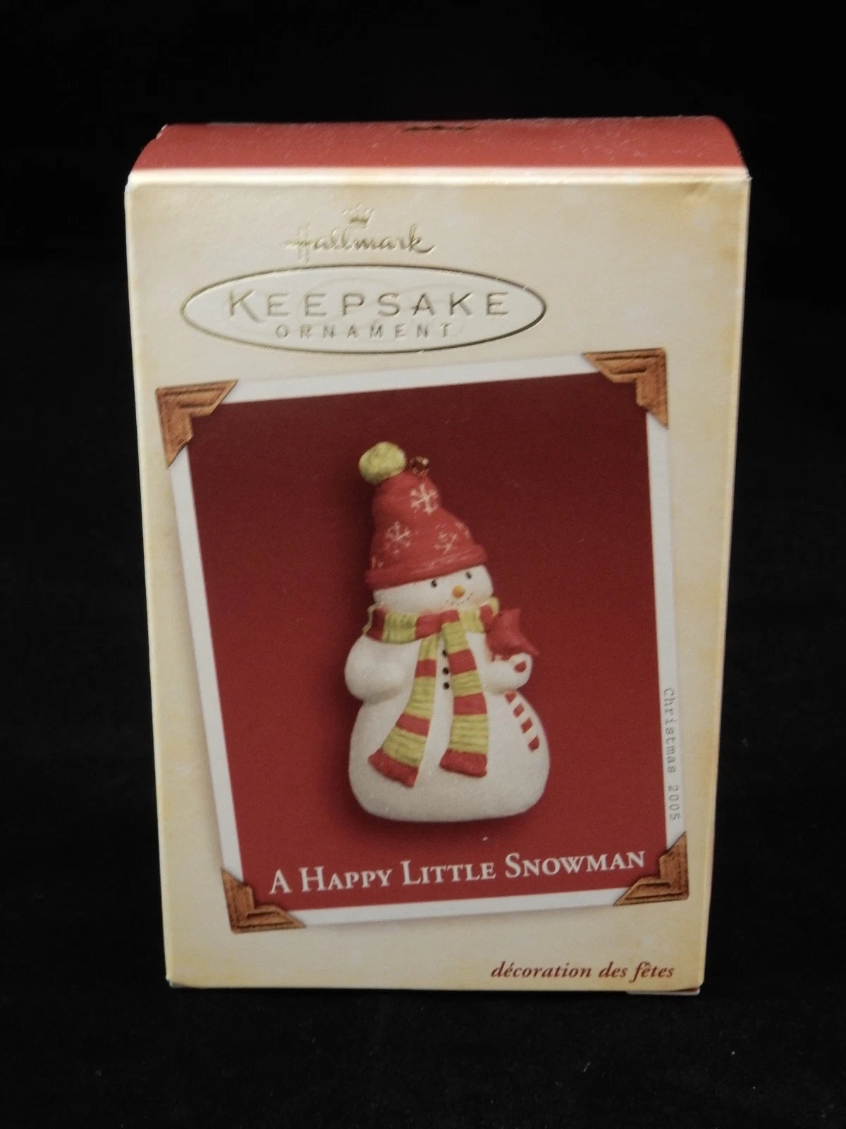 Hallmark Keepsake Ornament 2005 A Happy Little Snowman