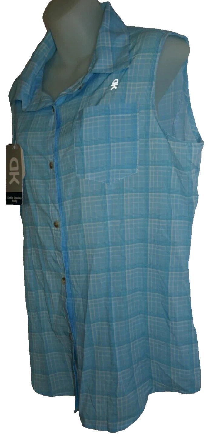 Little Donkey Andy Women’s Quick-Dry Sleeveless Shirt NWT