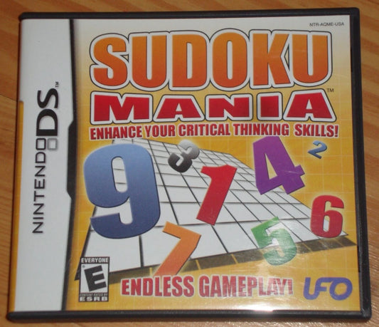 Sudokumania (Nintendo DS, 2006) COMPLETE