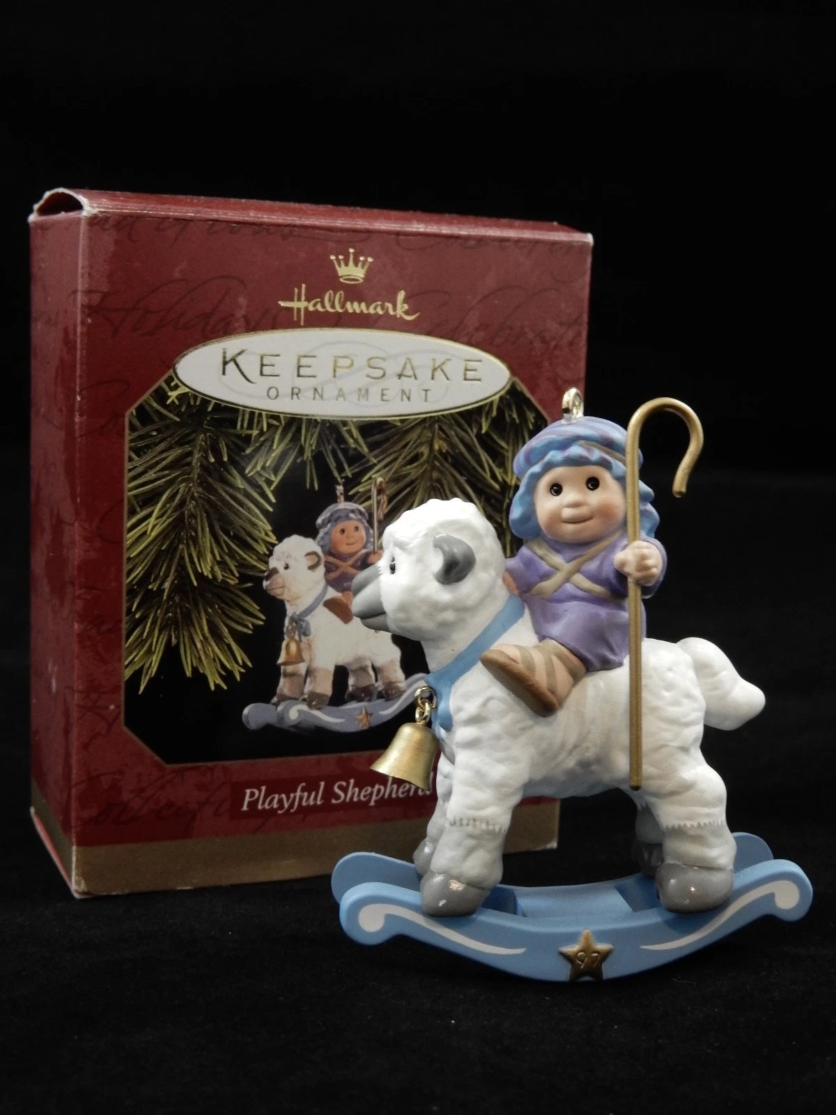 Hallmark Keepsake Ornament 1997 Playful Shepherd