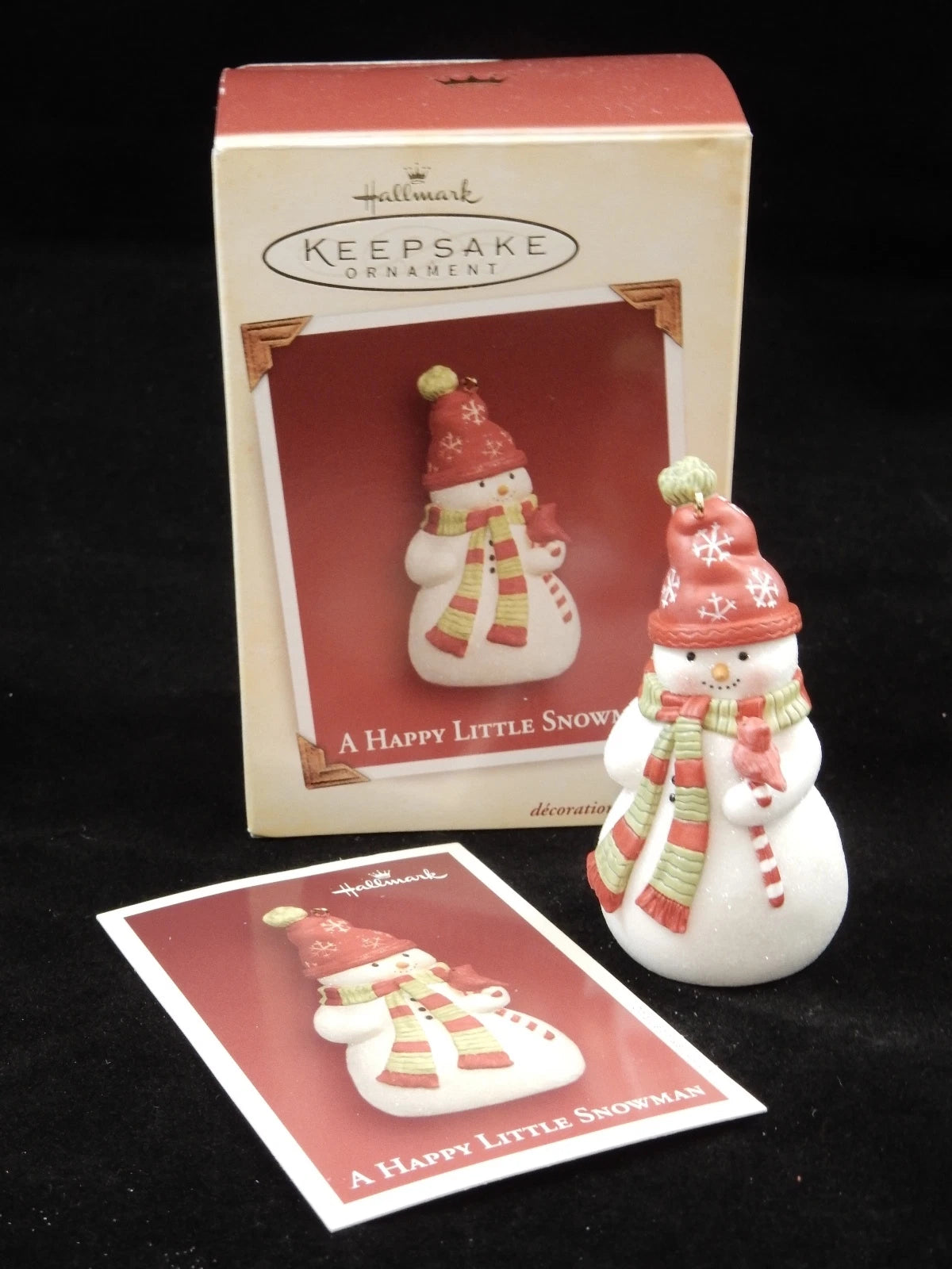 Hallmark Keepsake Ornament 2005 A Happy Little Snowman