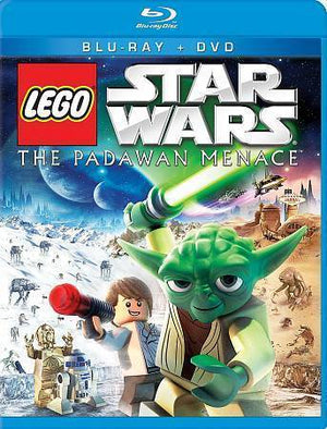 LEGO Star Wars: The Padawan Menace (Blu-ray Disc/DVD, 2012, 2-Disc Set)