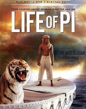 Life of Pi (Blu-ray/DVD, 2013, 2-Disc Set)