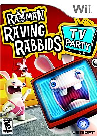 Rayman Raving Rabbids TV Party (Wii, 2008) COMPLETE