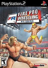 Fire Pro Wrestling Returns (Sony PlayStation 2, 2007) COMPLETE