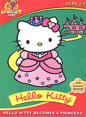 Hello Kitty Becomes a Princess (DVD, 2003)