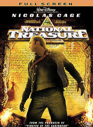 National Treasure (DVD, 2005, Full Frame)