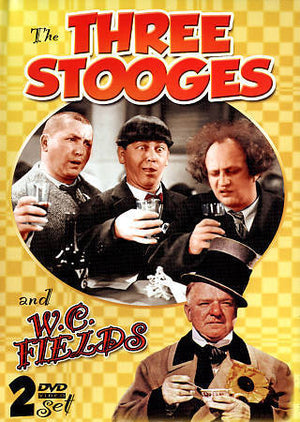 The Three Stooges and W.C. Fields (DVD, 2012, 2-Disc Set,Collectable Tin) SEALED