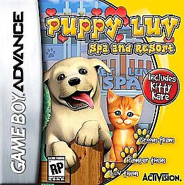 Puppy Luv Spa & Resort (Game Boy Advance, 2007) COMPLETE