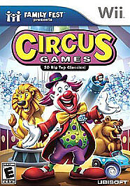 Family Fest Presents: Circus Games (Nintendo Wii, 2008) COMPLETE