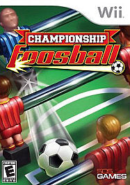 Championship Foosball (Nintendo Wii, 2008) COMPLETE
