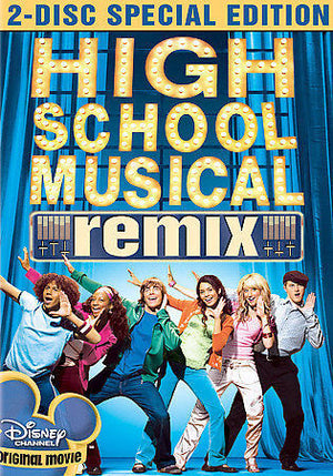 High School Musical (DVD, 2006, 2-Disc Set, Remix Edition)
